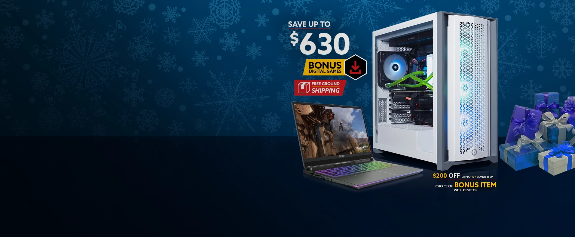 ORIGIN PC's December Promotion is live! 1
