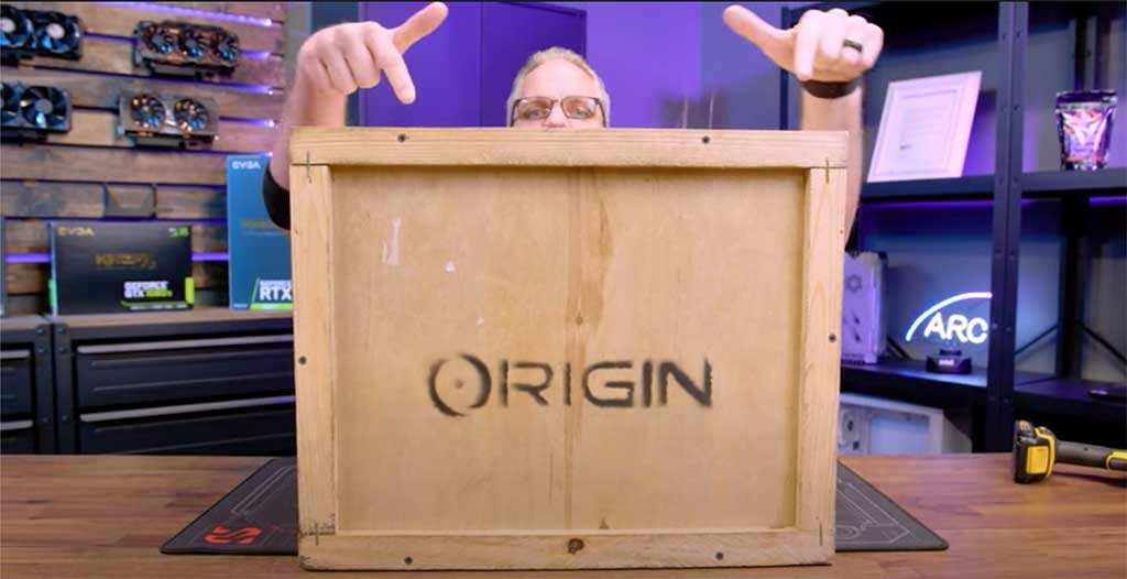 JayzTwoCents reviews the Origin PC Chronos Gaming PC