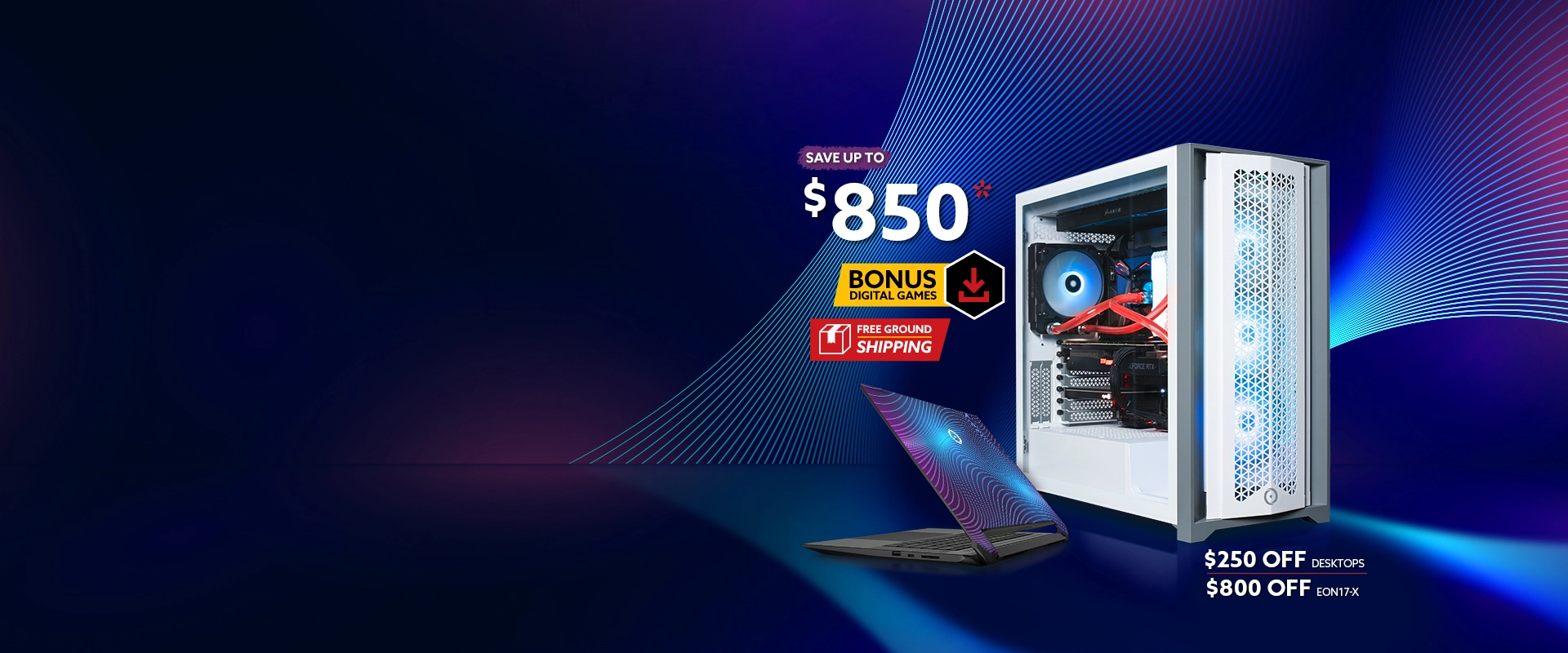 Save up to $850* on your custom ORIGIN PC this March 1 march