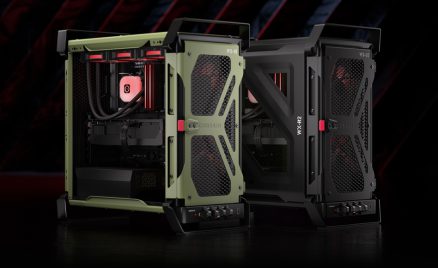 CORSAIR Crafted WARTHOG custom desktops in Olive Drab and Black.